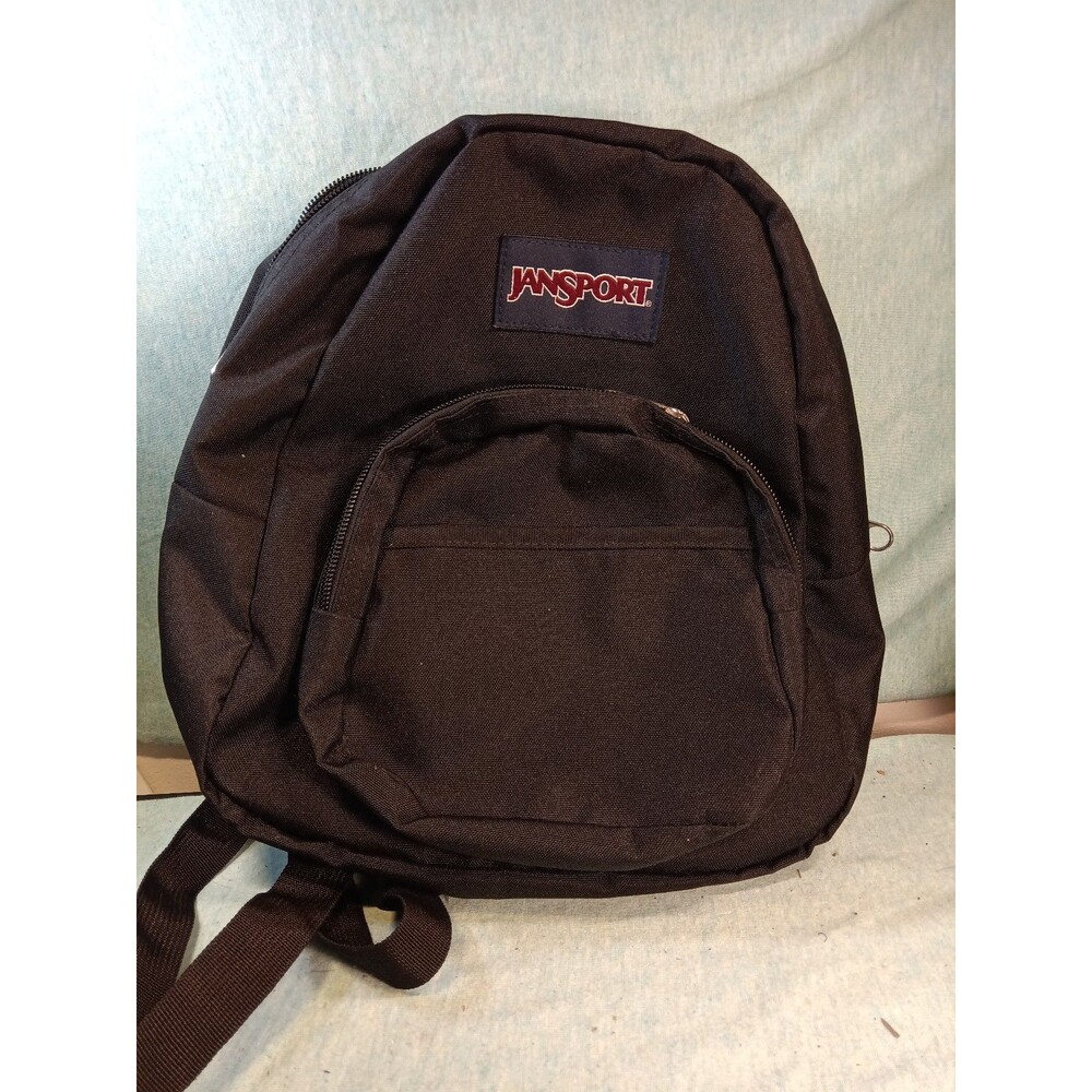 JanSport Black Half Pint Mini Backpack